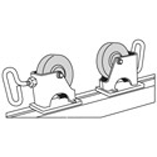 Support Adjust-A-Rolls, Capacit&eacute; de chargement 1000 lb, Capacit&eacute; max. de tuyau 36" Pronet Distribution