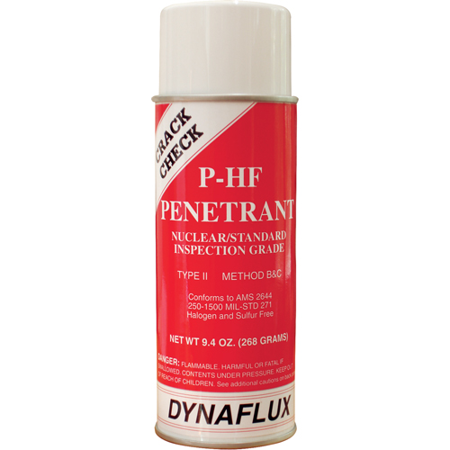 NDT Spray - Visible Dye Penetrant System, Aerosol Can Pronet Distribution