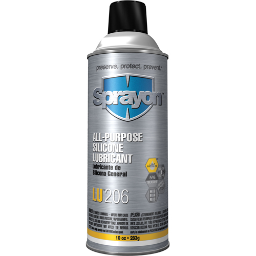 Lubrifiant &agrave; la silicone tout usage LU206, Canette a&eacute;rosol Pronet Distribution