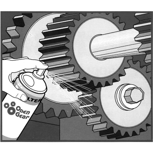 Lubrifiant OPEN GEAR, Canette a&eacute;rosol Pronet Distribution