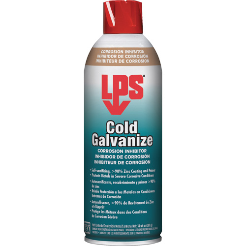 Inhibiteurs de corrosion galvanis&eacute; &agrave; froid, Canette a&eacute;rosol Pronet Distribution