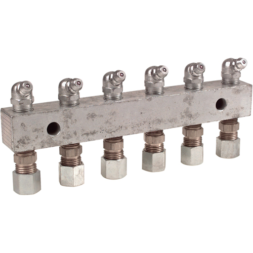5-3/4" Long Header Block, 1/8" Thread Pronet Distribution
