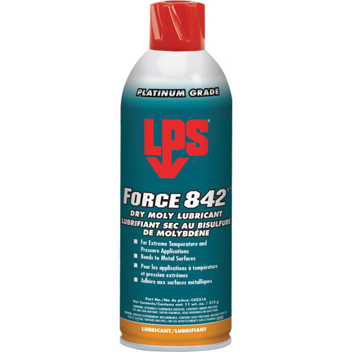 Lubrifiant sec au Moly Force 842°, Canette a&eacute;rosol Pronet Distribution