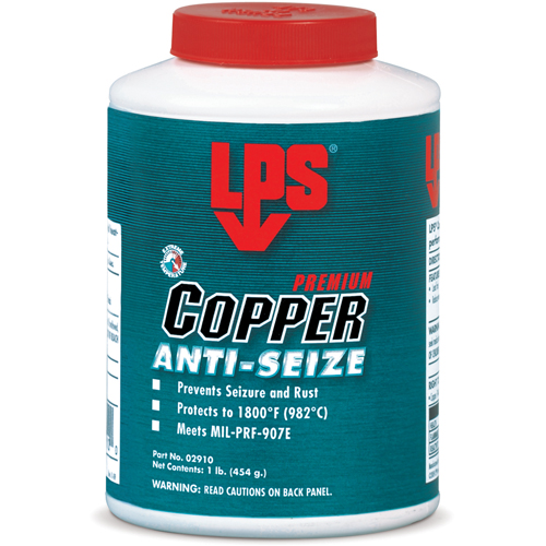 Antigrippant au cuivre, 1/2 lb, Bouteille, 1800°F (982°C) Temp&eacute;rature max. Pronet Distribution