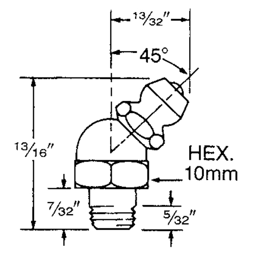 Raccord, Filetage de 6 mm Pronet Distribution