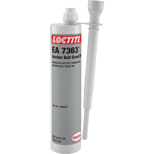 EA 7363 Fixmaster&reg; Anchor Bolt Grout HP, Cartridge Pronet Distribution
