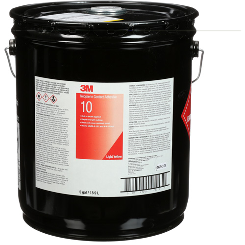 Colle contact Ten Bond, Seau, 5 gal., Jaune Pronet Distribution