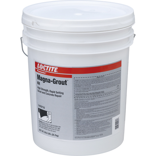 Produit de r&eacute;paration du b&eacute;ton Magna-Grout Fixmaster, Seau Pronet Distribution