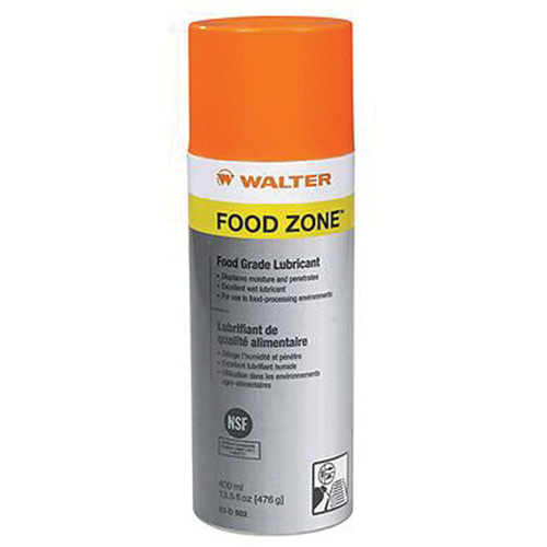 Lubrifiant alimentaire tout usage FOOD ZONE, Canette a&eacute;rosol Pronet Distribution