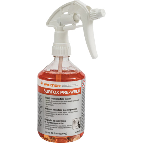 Surfox Pre-Weld, Bouteille &agrave; g&acirc;chette Pronet Distribution