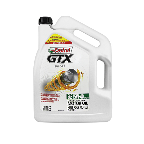 Huile pour moteur diesel 15W40 GTX, 5 L, Cruche Pronet Distribution