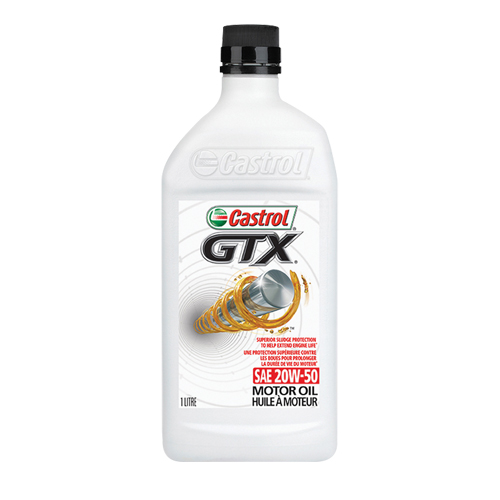 GTX&reg; 20W50 Motor Oil, 1 L, Bottle Pronet Distribution