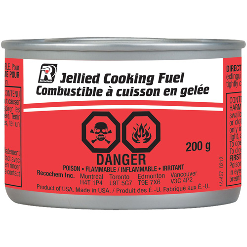 Carburant de cuisson en gel&eacute;e Pronet Distribution