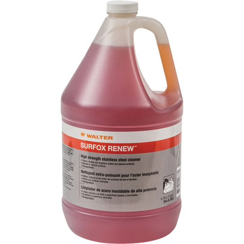 Surfox Renew Stainless Steel Cleaner, 3.78 L, Gallon Pronet Distribution