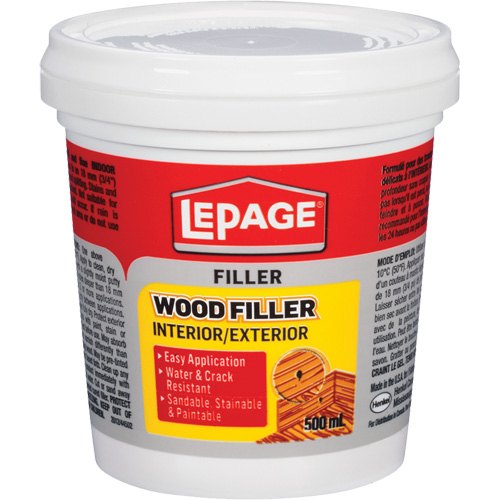 Interior and Exterior Wood Filler, 500 ml Pronet Distribution