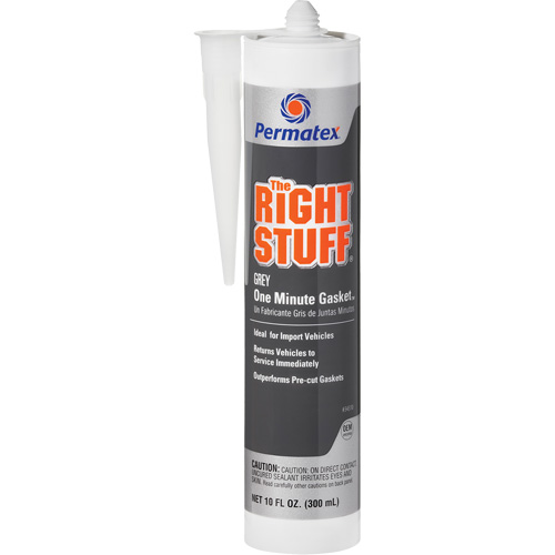 The Right Stuff&reg; Instant Gasket Maker, Cartridge, Grey Pronet Distribution