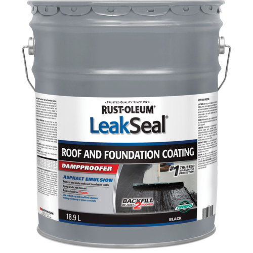 Rev&ecirc;tement de plancher et fondation LeakSeal Pronet Distribution