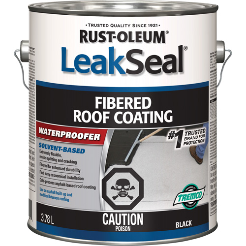 Rev&ecirc;tement de toiture &agrave; base de fibre LeakSeal Pronet Distribution