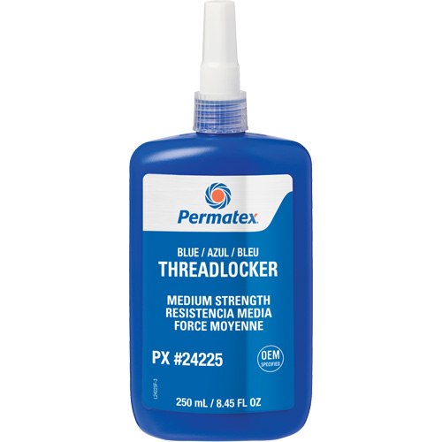 Threadlocker, Blue, Medium, 250 ml, Bottle Pronet Distribution