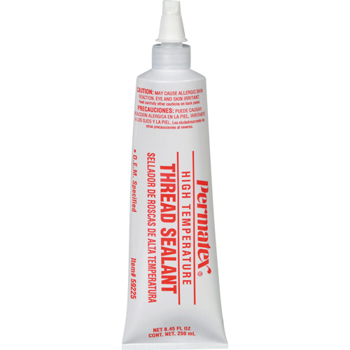 High Temperature Thread Sealant, Tube, 250 ml, -54° C - 204° C/-65° F - 400° F Pronet Distribution