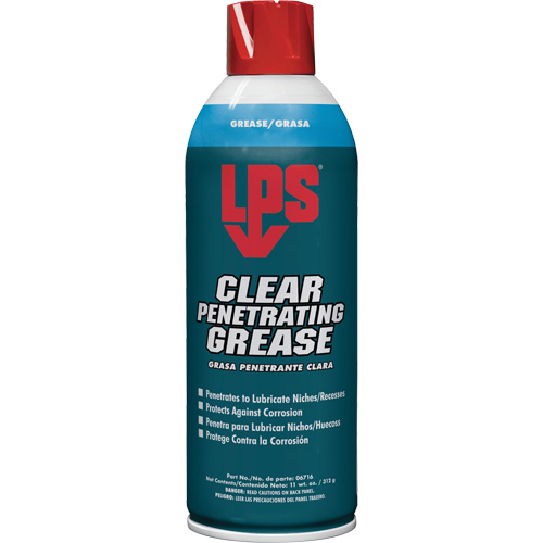 Clear Penetrating Grease, 11 oz., Aerosol Can Pronet Distribution