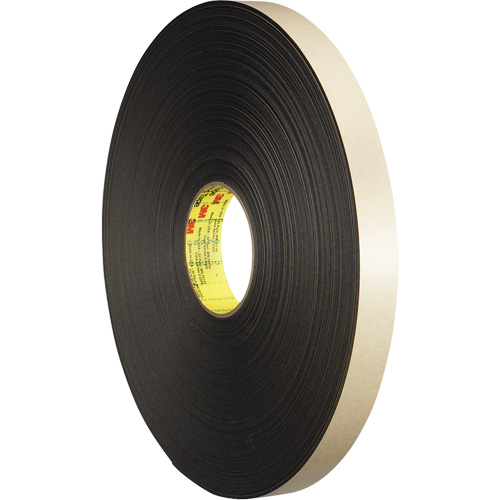 Double-Coated Foam Tape, 66 m (216') L x 12.7 mm (1/2") W, 31 mils, Polyethylene Pronet Distribution