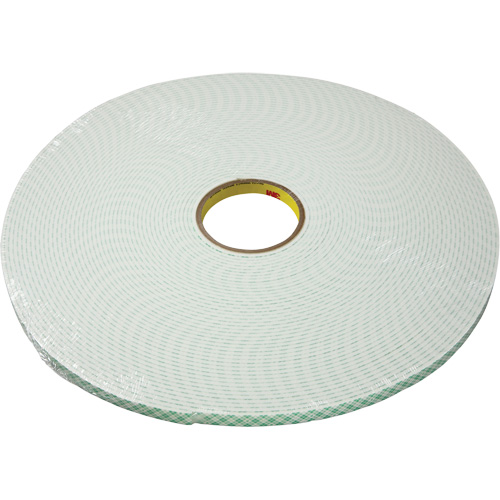 Double-Coated Urethane Foam Tape, 16.5 m (54') L x 25.4 mm (1") W, 25 mils, Urethane Pronet Distribution