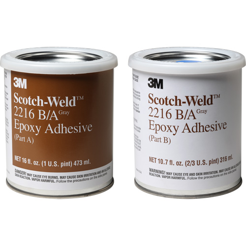 Scotch-Weld Adhesive, 32 fl. oz., Kit, Two-Part, Grey Pronet Distribution
