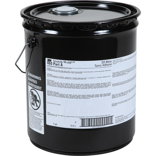 Adh&eacute;sif Scotch-Weld, 5 gal., Seau, Deux composants, Blanc cass&eacute; Pronet Distribution