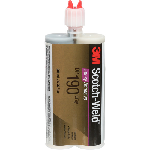 Adh&eacute;sif Scotch-Weld, 200 ml, Cartouche, Deux composants, Gris Pronet Distribution
