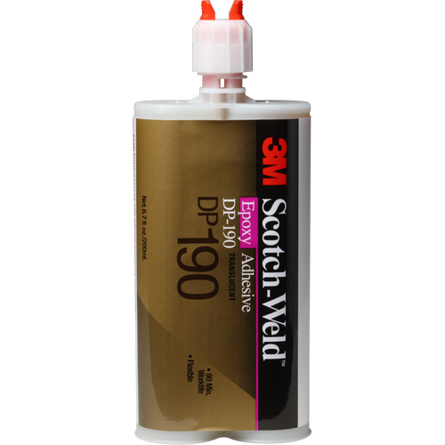 Adh&eacute;sif Scotch-Weld, 200 ml, Cartouche, Deux composants, Translucide Pronet Distribution