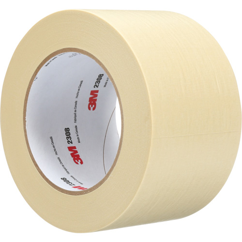 2308 Masking Tape, 72 mm (3") x 55 m (180'), Tan Pronet Distribution