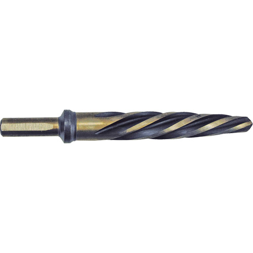 Jet-Kut&reg; Black & Gold Premium Car Reamer, 3/4", Spiral Flute, High Speed Steel, 3-Flat Shank Pronet Distribution