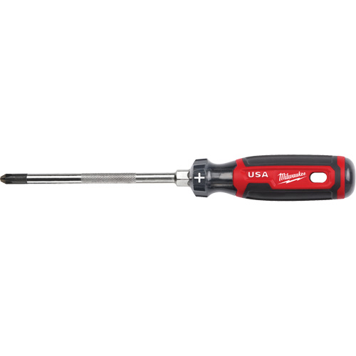 Phillips Screwdriver, #3 Tip, Round, 279 mm L, Cushion Grip Handle Pronet Distribution