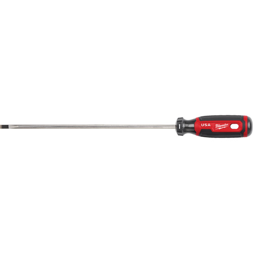 Cabinet Screwdriver, 1/4" Tip, Round, 363 mm L, Cushion Grip Handle Pronet Distribution