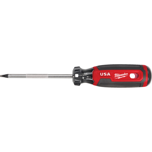 Square Screwdriver, #2 Tip, Round, 211 mm L, Cushion Grip Handle Pronet Distribution