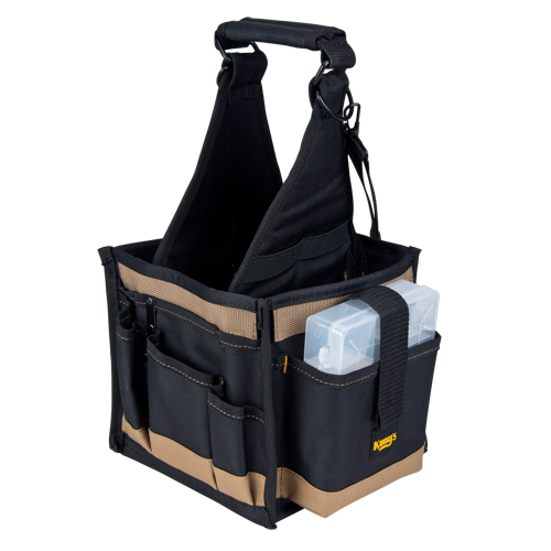 Tool Pouches, Canvas, 25 Pockets, Black Pronet Distribution