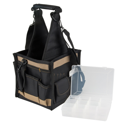Tool Pouches, Canvas, 25 Pockets, Black Pronet Distribution