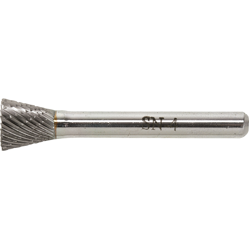 Solid Carbide Burr, SN-1, 1/4" Dia., 1/4" Shank, 5/16" Depth of Cut Pronet Distribution