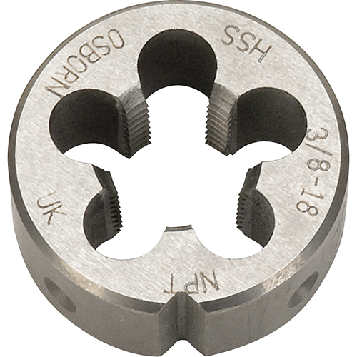 Fili&egrave;re &agrave; tuyaux, Filet de 1/8"-27, Acier rapide Pronet Distribution