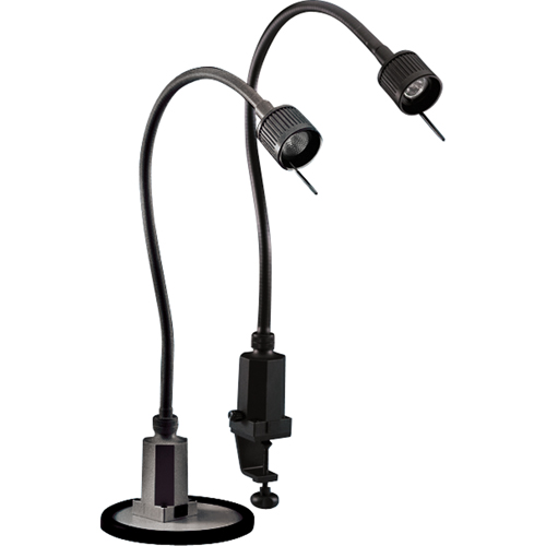 Sunnex Halogen Task Lights, 20 W, 20" Neck, Black Pronet Distribution