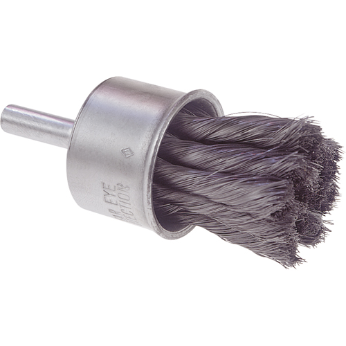 Brosses mont&eacute;es &agrave; fils nou&eacute;s, 3/4" dia., dia. Des fils 0.014, Tige 1/4" Pronet Distribution