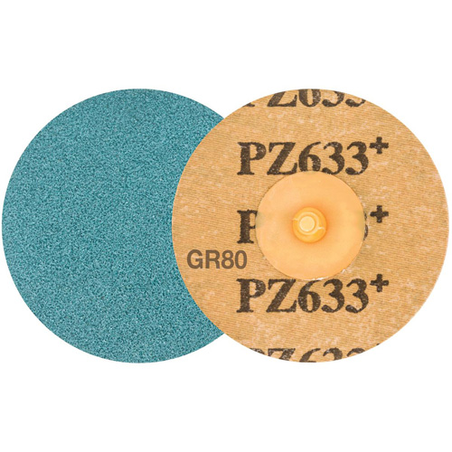Disque de ponçage TWIST TOPCUT, 3" dia., Grain 80, Zirconium Pronet Distribution