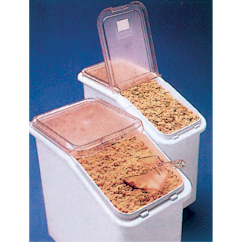 Mobile Ingredient Bins with Sliding Lid, 3.5 cu. ft. Capacity, 28" H x 15-1/2" W x 29-1/2" D Pronet Distribution