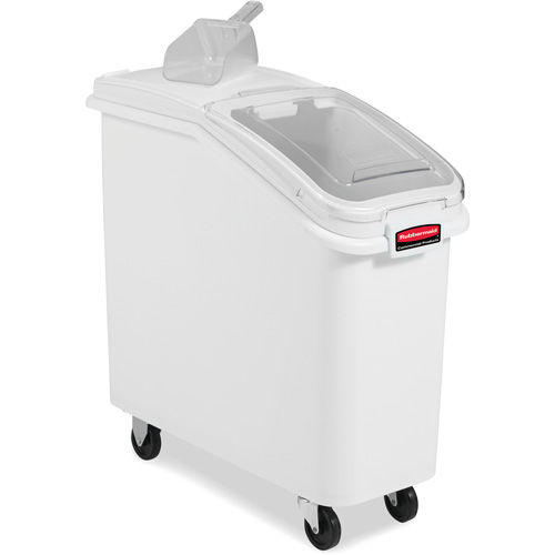 Mobile Ingredient Bins with Sliding Lid, 2.75 cu. ft. Capacity, 28" H x 13-13/100" W x 29-1/4" D Pronet Distribution