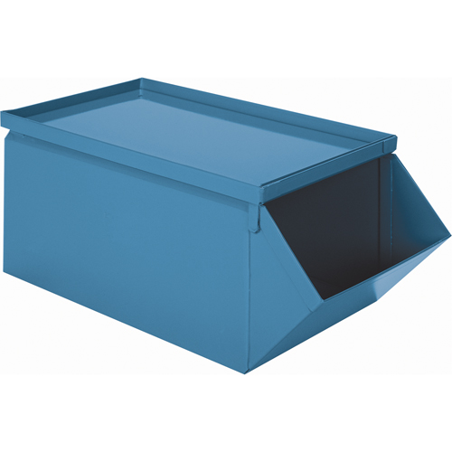 Bacs Stackbins en acier - Couvercle dessus Pronet Distribution