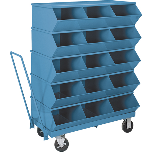 Bacs sectionnels superposables Stackbin - Chariots Pronet Distribution