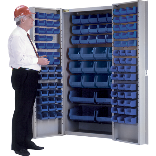 Deep-Door Combination Cabinet, 38" W x 24" D x 72" H, 36 Shelves Pronet Distribution