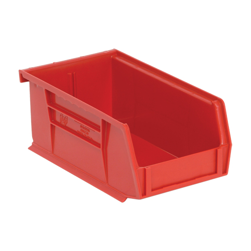Ultra Stack & Hang Bin, 4-1/8" W x 3" H x 7-3/8" D, Red Pronet Distribution