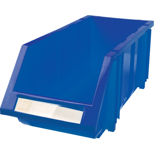 Stack & Hang Bin, 7-7/8" W x 7" H x 17-11/16" D, Blue Pronet Distribution